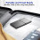 Ultra-Thin Foldable Wireless Keyboard, Honor X30i Compatible, Portable Bluetooth Keyboard with Touchpad Mouse 5