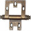Non-Mortise Butt Hinge for Cabinet Doors Red Bronze 83x24mm Medium-Duty 1 Hinge per Pack 1