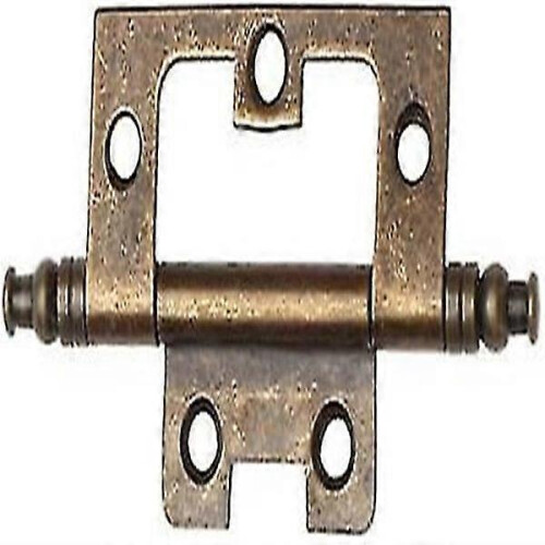 Non-Mortise Butt Hinge for Cabinet Doors Red Bronze 83x24mm Medium-Duty 1 Hinge per Pack