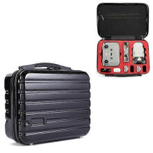 (Black * Red Liner) ls-S004 Portable Waterproof Drone Handbag Storage Bag for DJI Mavic Mini 2