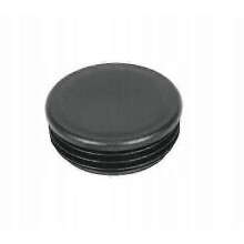 round plug caps 120mm for round tube black round plugs pipe cover PE plastic