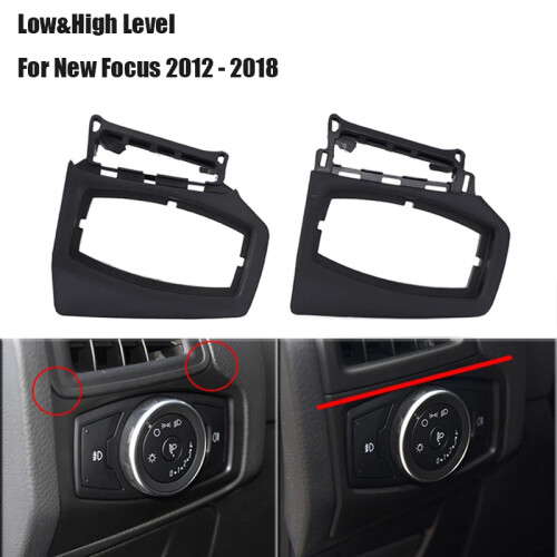 Car Headlight  Trim Frame for  Focus 2015-2018 Low Level Configuration Trim Panel Cover 1
