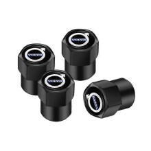 4Pcs Aluminum Alloy Car Wheel Tire Valve Caps Stem Cover for Volvo Rdesign XC60 XC90 XC40 V50 V60 V40 EX30 S60 C30 V70 S90 AWD~01787
