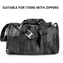 10Pcs Detachable Zipper Pullers Replacement for Bags and Coats, Black and White Gold Zipper Handles