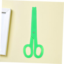 2pcs Large Green Clown Scissors Costume Prop, Decorative Scissor Accessory for Stage Performance