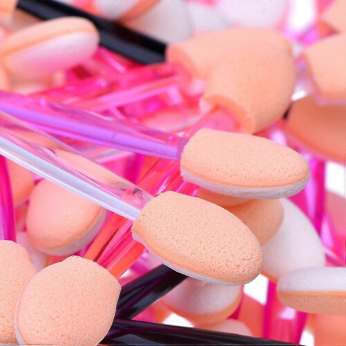 Disposable Eyeshadow Applicator Eyeshadow Brush, 200 Pieces, Multicolor 1