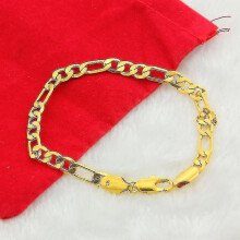24k Gold Bracelet Ferrero 6mm20cm Bracelet for Women & Men Wedding Party Jewelry Gifts