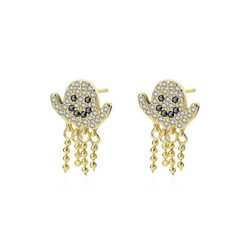 S925 Sterling Silver Halloween Earrings