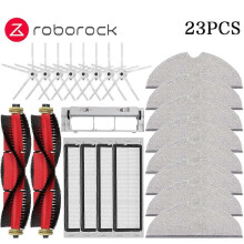 For Xiaom Roborock S5 S50 S51 S55 S6 S60 S6 Pure Vacuum Cleaner Accessories HEPA Filter Mop Cloth Side Main Brush Spare Parts~02009