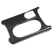 Carbon Abs Chrome Cup Holder Cover Trim For A/Gla/Cla Class C117 W117 W176 X156 2012-17 Amg Car Accessory For Lhd