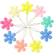 40pcs Threader for Needle Plastic Copper Material Plum Blossom Head Charming Style