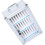 Mobile Phone Safe Wall-Mounted Slots Cell Phone Locker for Classroom School Office Secure Storage Box 1