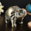 (bronze) Windproof Vintage Ashtray With Lid Elephant Shape Table Ashtray Ashtray Indoor O 5