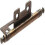 Non-Mortise Butt Hinge for Cabinet Doors Red Bronze 83x24mm Medium-Duty 1 Hinge per Pack 5