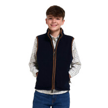 Jack Pyke Junior Kids Countryman Thermal Fleece Gilet Navy Blue Size 11-12 Years