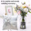 Wedding Ring Pillow, for Romantic Wedding Party Ceremony, White 4