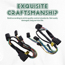 48000 Plug-N- 4XP Cable Harness LED Lighting Harness Kit Fit for Gold Wing 1800 Tour DCT F6B 2018-2026