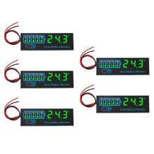 5PCS Li-Ion/Acid/Lithium Battery Charge Test Indicator 7-40V LED Display Monitor Digital Voltage Capacity Meter C
