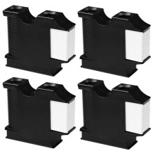 Kit com 4 Suportes para para-Lamas de , Clipes para para-Lamas de Trilho e Cunho, Linhas de Conexão Rápida para para-Lamas, Ajustador de