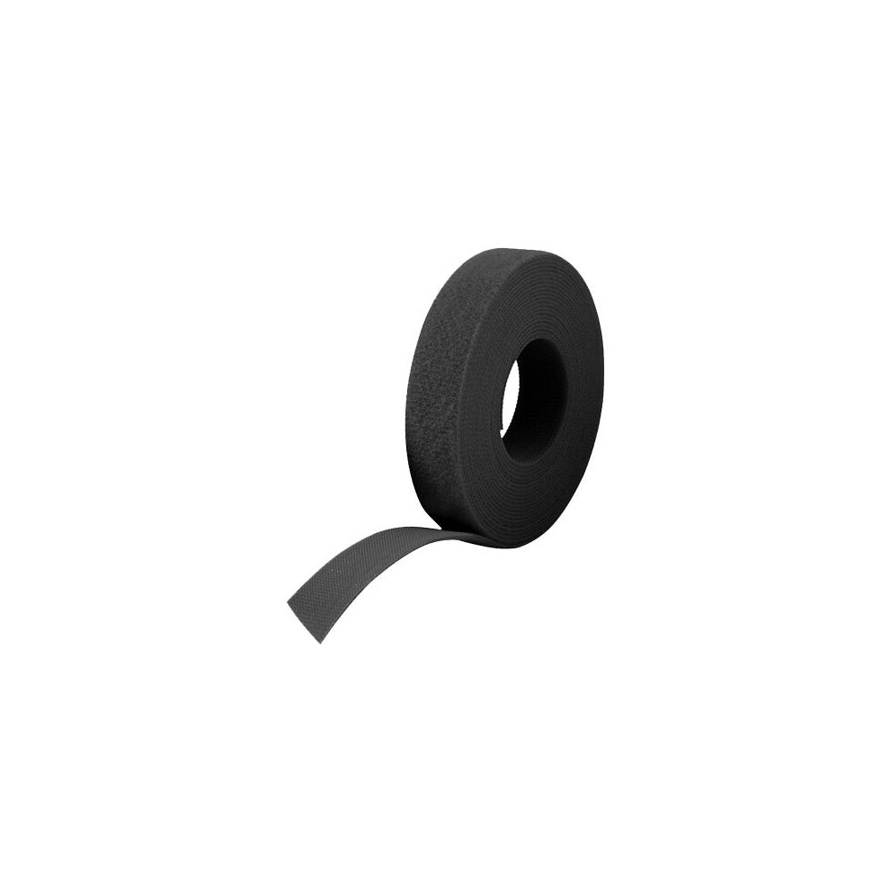 Velcro 25M Roll X 16Mm One Wrap Continuous Tape Black 8412355641272