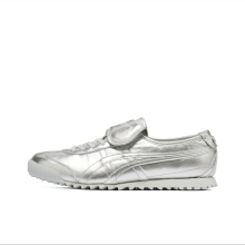 (silver, EU41.5) MEXICO 66 GOLF Cowhide Leather Casual Shoes Unisex Trendy Style