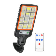 C-Solar Outdoor Lights-Motion Sensor Solar Powered Lights3 Modes-with Remote Control-Wall Security Lights