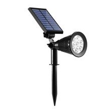 Solar Lamp Outdoor Lights Changing Ground Gardening Garden Light Waterproof Landscape Spotlights Garden Decoration,A