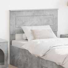 vidaXL Headboard Concrete Grey Engineered wood