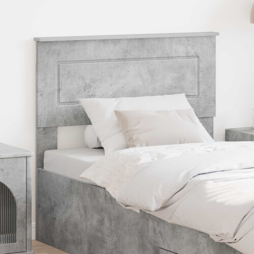 VidaXL vidaXL Headboard Concrete Grey Engineered wood