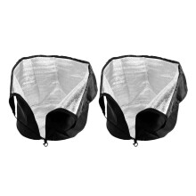 2Pack Plant Pot Covers for Winter Freeze Protection-18in X 20in Frost Protection Cover for Outdoor Plant& Shrubs(Black)