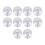 suction sucker window hooks clear wire hook 32MM ( pack of 10 ) 1