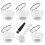 5PCS Reusable for Nestle for  Coffee Capsule Filter Cup Refillable Filter Basket Caps Reusable Spoon Brush-1 1