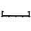 Wide over the Door Rack Wrought Iron Hook Black 1