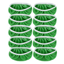 10 Pack Reusable Mop Pads for  Sweeper Broom Cover Microfiber Dry Sweeping Pad Washable Wet Mopping Cloth Refills