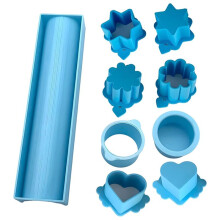 1 Set Circle Cake Mold Set with Tray Easy Cake Circle Maker for Perfect Treats Cake Cutter, Cake Kit,Baking Molds