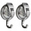 Heavy Duty Vacuum Suction Cup Hooks (2 Pack) For Kitchen Bathroom Restroom Organization 1