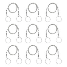 9 Pcs Wire Saw Survival, Stainless Steel Cable Saw Hand Pocket String Rope Saw Emergency Survival Saw