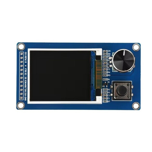 1.8-Inch TFT Display Screen with Ec11 Rotary Encoder Combination Module SPI Interface LCD Screen Electronic Kit
