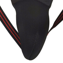 Groin Protector for Boxing, Taekwondo, Kickboxing, for Martial Arts Training, Men Jockstrap Abdominal Protector Black