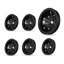 6 Pcs Garbage Disposal Guard Sink Baffle Cover - with Multi - Function Drain Plugs for Whirlaway, for Waste King