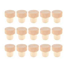 Wine Bottle Corks T Shaped Cork Plugs for Wine Cork Wine Stopper Reusable Wine Corks Wooden and Rubber Wine Stoppers