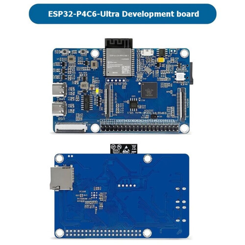 ESP32-P4-Module Ultra High-Performance Development Board, Based  ESP32-P4 and ESP32-C6 Wi-Fi 6 and  5/BLE 2