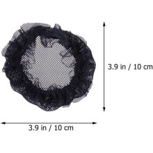 10pcs Elastic Hair Snood Hair Styling Accessories Lightweight Dance Hairnets