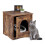 Industriële kattenkast met kattenbakruimte 2