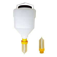 5.5L Sauce Bottle&Dispenser Nozzles Hanging Sauce Dispenser Large Diameter Sauce Squeeze Bottle Hanging Sauce Dispenser