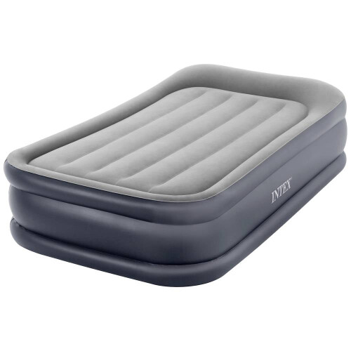 Single Air Mattress with Built-In Pump, 191x99x42 cm 2