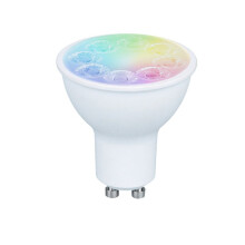 RGB Light Bulb Dimmable GU10 RGBW Color Lighting 16 Million Colors with Stepless Adjustment Remote Controlled