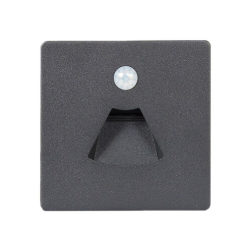 3W LED Motion Sensor Night Light LED Embedded Stair Step Waterproof Light with Motion Sensor for RV Boat Ship Trailer,B