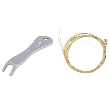1 Set Guitar Strings Set & 1 Pcs Acoustic Guitar Ukulele String Bridge Pin Puller Pulling Remover Tool