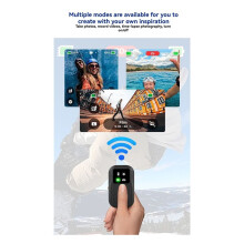 For Hero 13/12/11 Camera Wireless Remote Control 6.5ft Waterproof Range to 196ft for Hero10/9/8 Max Phone